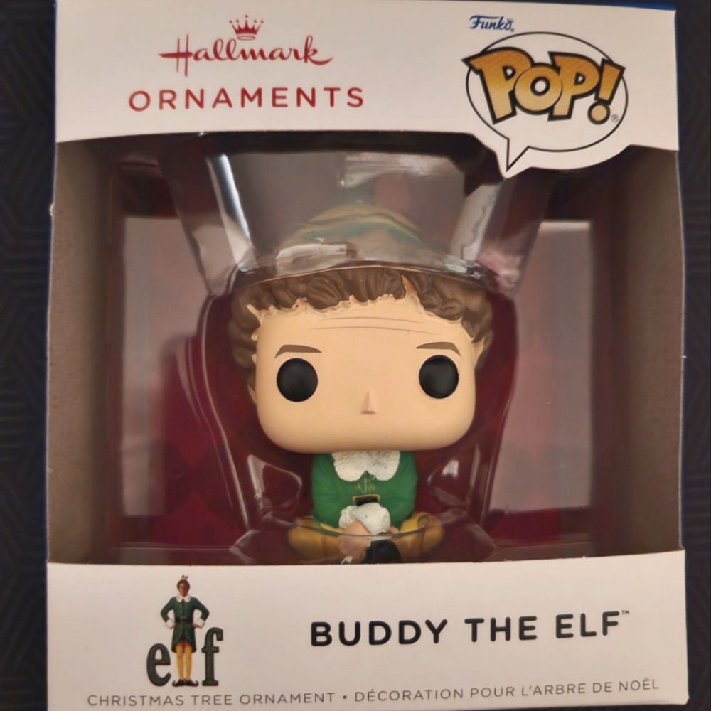 BUDDY THE ELF ORNAMENT FUNKO NWT